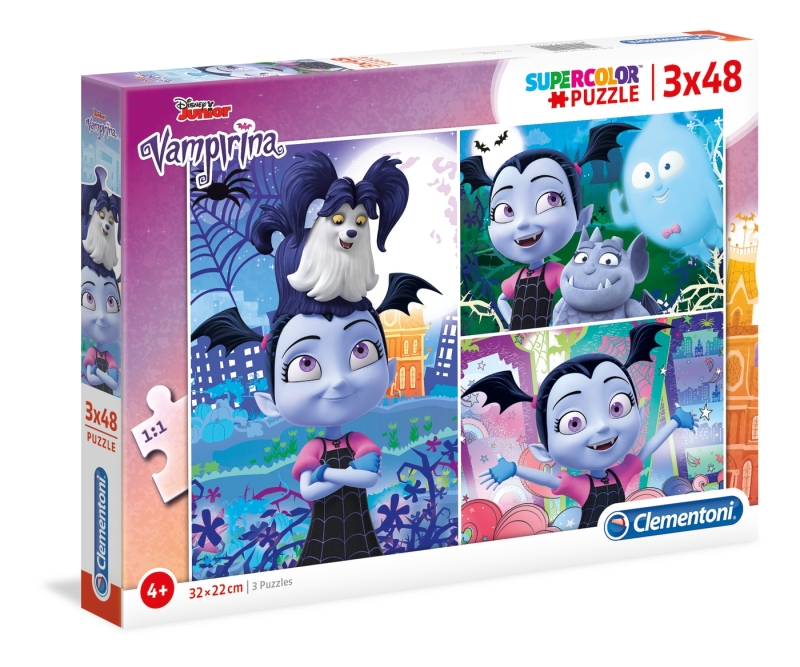 Vampirina Puzzle 3x48 Teile